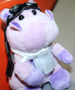 Hippo Pilot Plushie